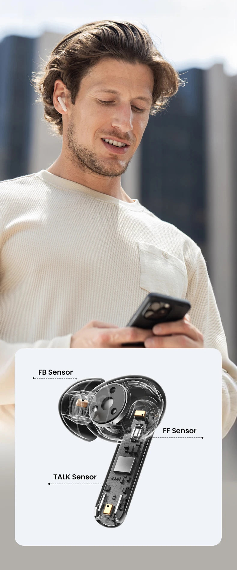 Edifier X5 Pro Active Noise Cancelling TWS Bluetooth Earphones Wireless Earbuds IP55 Waterproof Gaming Mode Fast Charging
