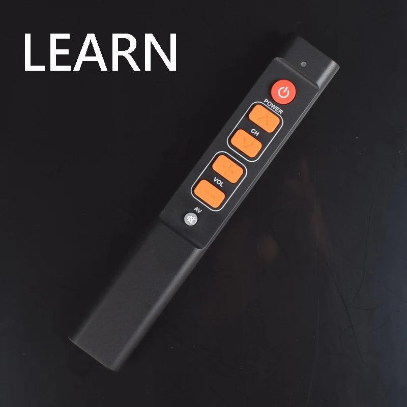 6 Keys Learn Universal Remote Control For TV STB  DVD  Clone Copy Smart  Remot Controller for TV-Box Easy to Use for the Elderly