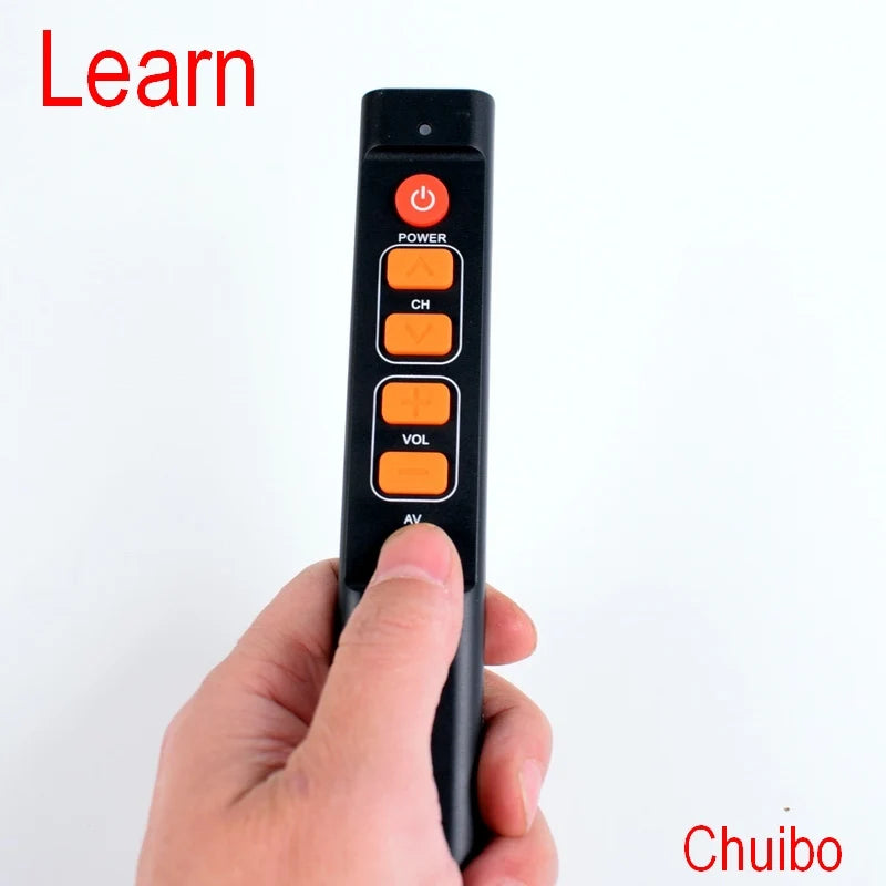 6 Keys Learn Universal Remote Control For TV STB  DVD  Clone Copy Smart  Remot Controller for TV-Box Easy to Use for the Elderly