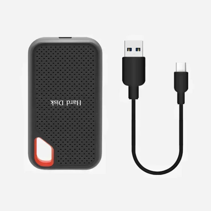 External Hard Drive 1TB Portable SSD 2TB High-speed Solid-state Drive 64TB Large Capacity Hard Drive for Laptops/PC/Phones/MAC
