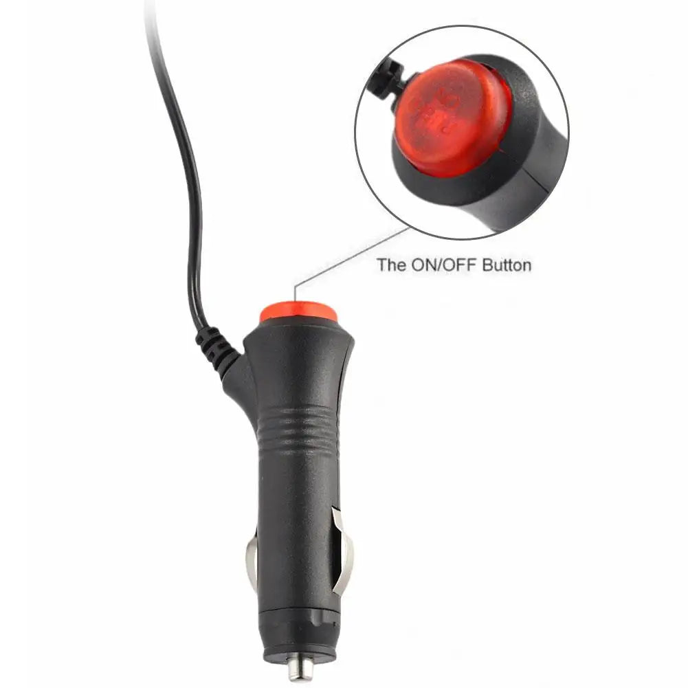 12V 24V Car Cigar Lighter Socket Splitter Plug Connector Fast Charge Power Adapter On Off Universal Charger Power Adapter
