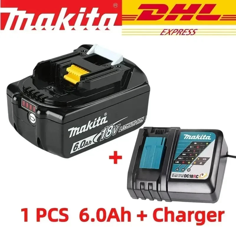 Authorize the sale of Original 18v Makita battery 6.0Ah BL1860B 5.0Ah BL1850B 9.0Ah 3.0Ah BL1830B-BL1820B+Stable 18V Output⭐⭐⭐⭐⭐