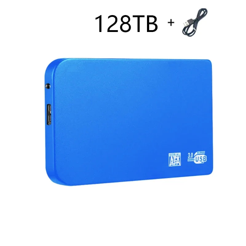Lenovo XIAGAI 128TB High-speed SSD USB 3.0 Enclosure Mobile Hard Drive Cases for SD External Storage HDD Box With for Laptops