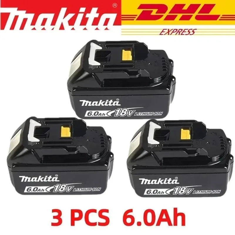 Authorize the sale of Original 18v Makita battery 6.0Ah BL1860B 5.0Ah BL1850B 9.0Ah 3.0Ah BL1830B-BL1820B+Stable 18V Output⭐⭐⭐⭐⭐