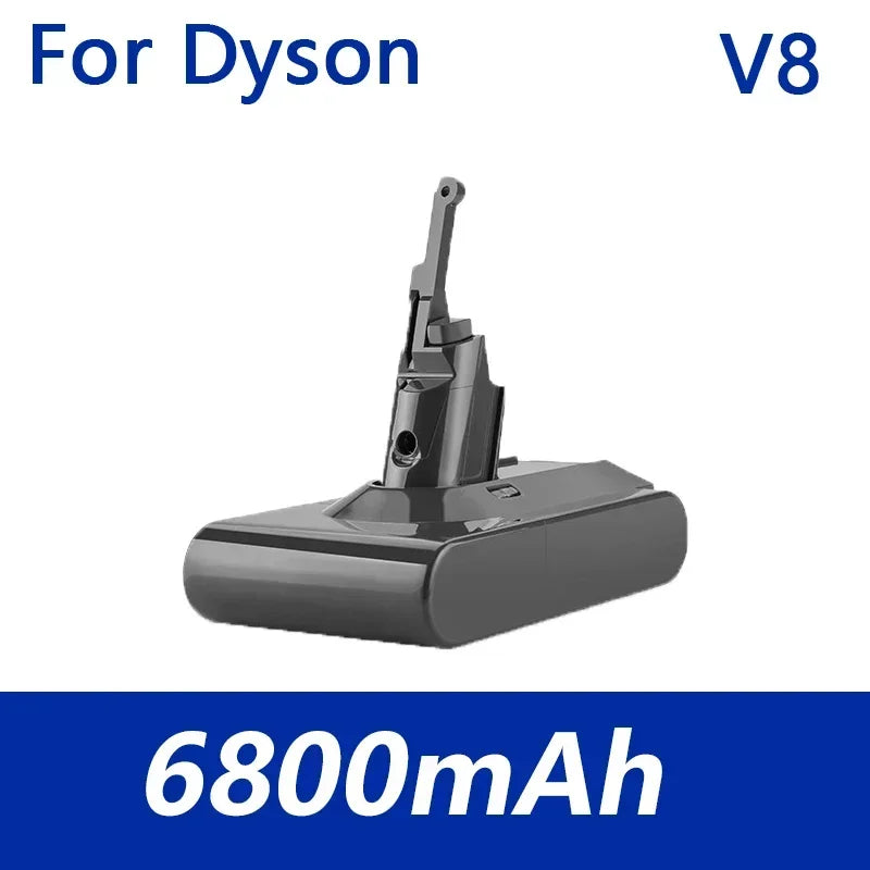 aoae 21.6V For Dyson V8 Battery Absolute V8 Animal Li-ion SV10 Vacuum Cleaner series Rechargeable batteries