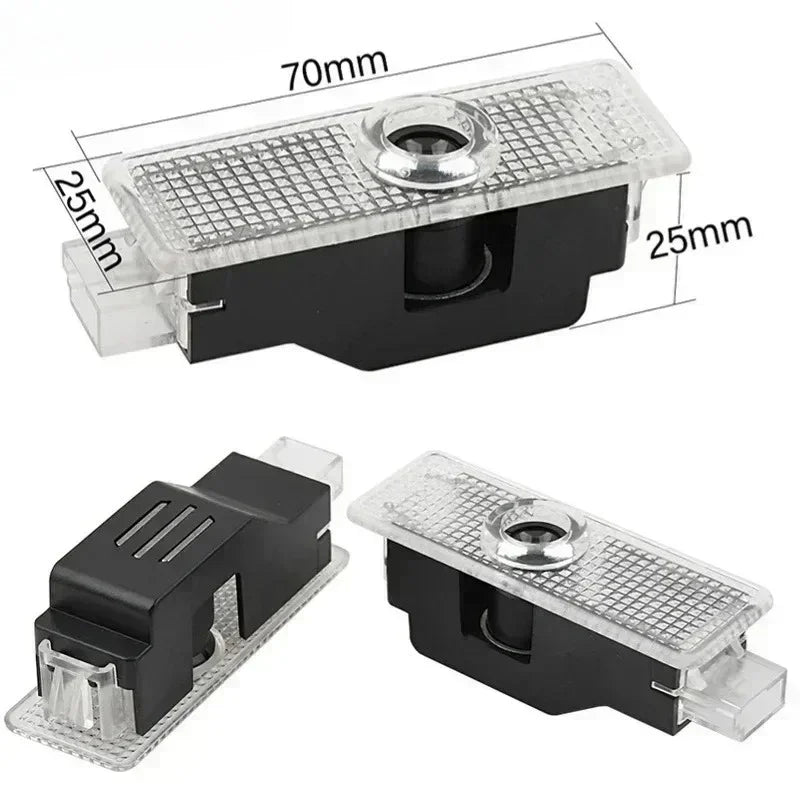 2/4Pcs Car Door Welcome LED Projector Laser Logo Door Light For BMW E90 E60 E46 E93 F20 F21 F30 F31 F32 F33 F34 F15 F10 F01 F11