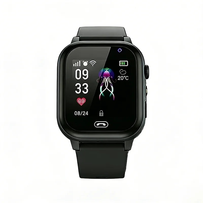 Lenovo Kids Smart Watch SOS GPS 5G Smart Watch Camera Waterproof Watch Location Sim Card Call Camera Gift For IOS Android New