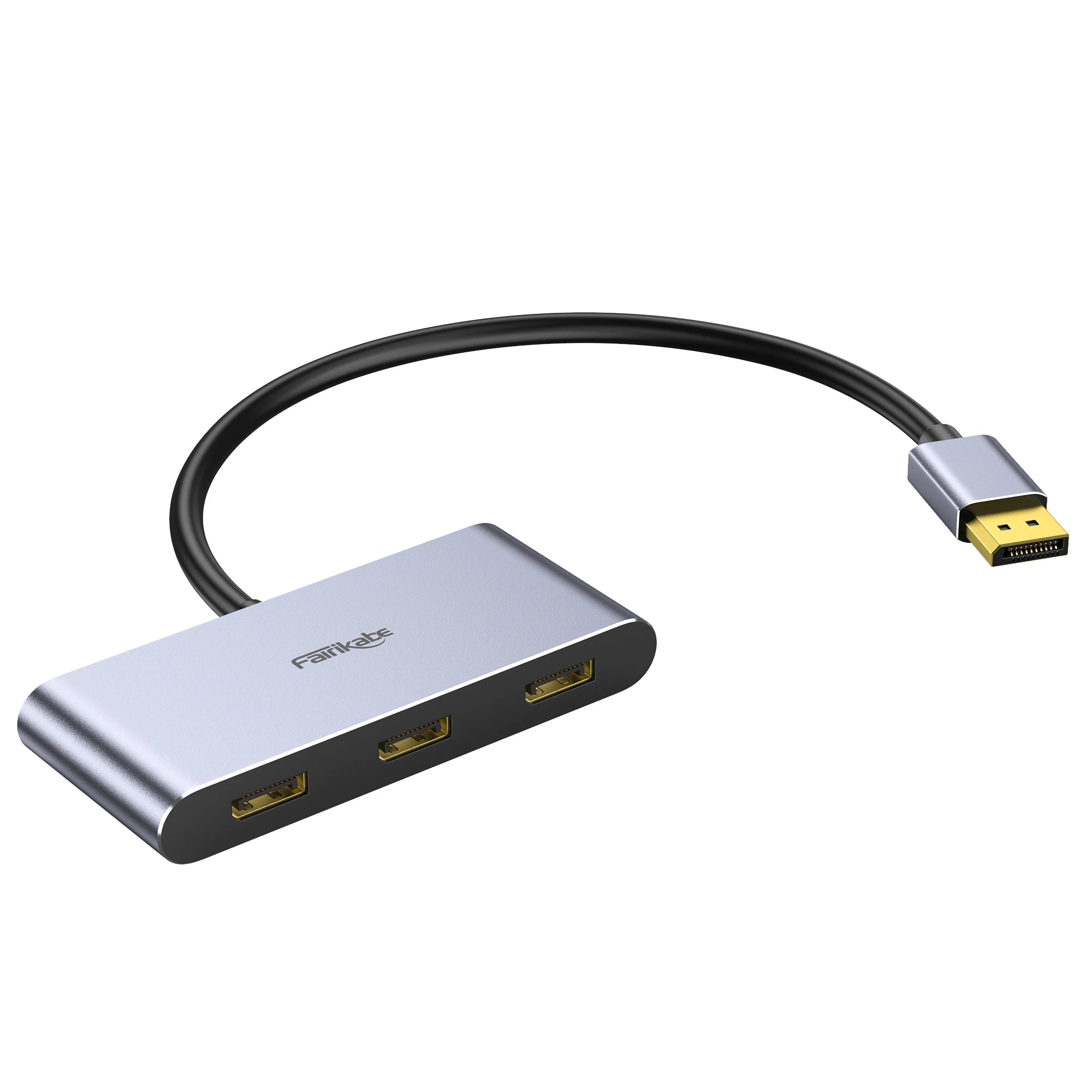 8K DP Splitter to 3DisplayPort MST Hub DP Distributor MultiStream Display DP Splitter Adapter for GraphicCard Laptop Monitor TV