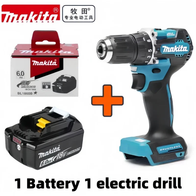100% Original Makita 18V 6.0Ah battery, for Makita BL1830， BL1830B， BL1840 ，BL1840B ，BL1850 BL1860B power tools battery