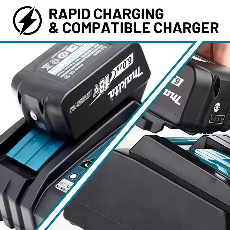 Authorize the sale of Original 18v Makita battery 6.0Ah BL1860B 5.0Ah BL1850B 9.0Ah 3.0Ah BL1830B-BL1820B+Stable 18V Output⭐⭐⭐⭐⭐