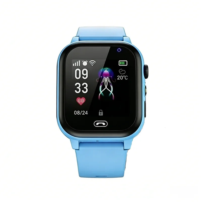 Lenovo Kids Smart Watch SOS GPS 5G Smart Watch Camera Waterproof Watch Location Sim Card Call Camera Gift For IOS Android New