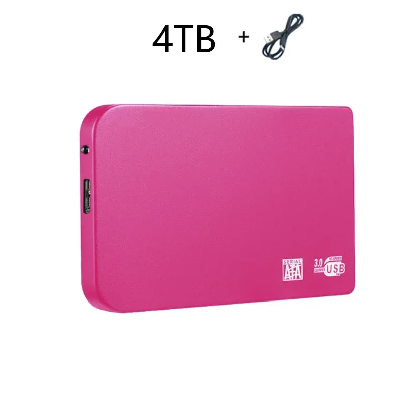 Lenovo XIAGAI 128TB High-speed SSD USB 3.0 Enclosure Mobile Hard Drive Cases for SD External Storage HDD Box With for Laptops