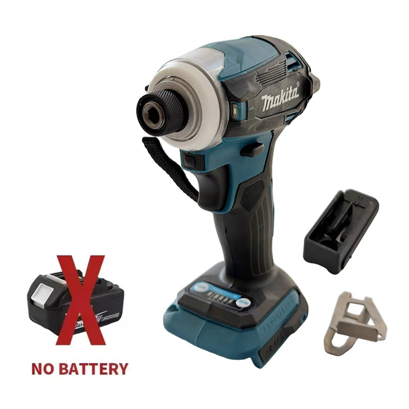 Makita DTD173 Brushless Electric Screwdriver Auto Repair Impact Screwdriver Batch 220N.m Electric Driver Tools For Makita18V