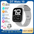 2026 New Original for Apple DT Watch 10 Smart Watch Men AMOLED 4GB Memory Music 3D Surround BT Call Waterproof smart watch Woman