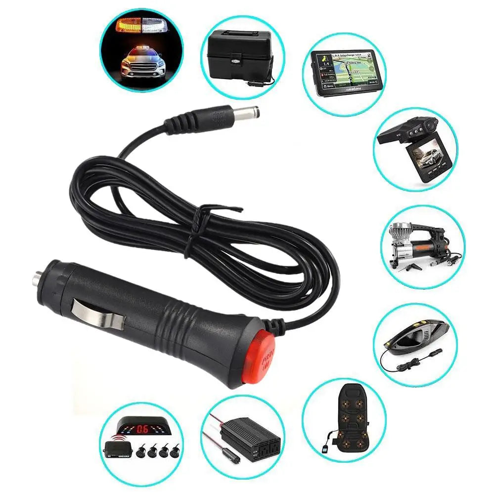 12V 24V Car Cigar Lighter Socket Splitter Plug Connector Fast Charge Power Adapter On Off Universal Charger Power Adapter