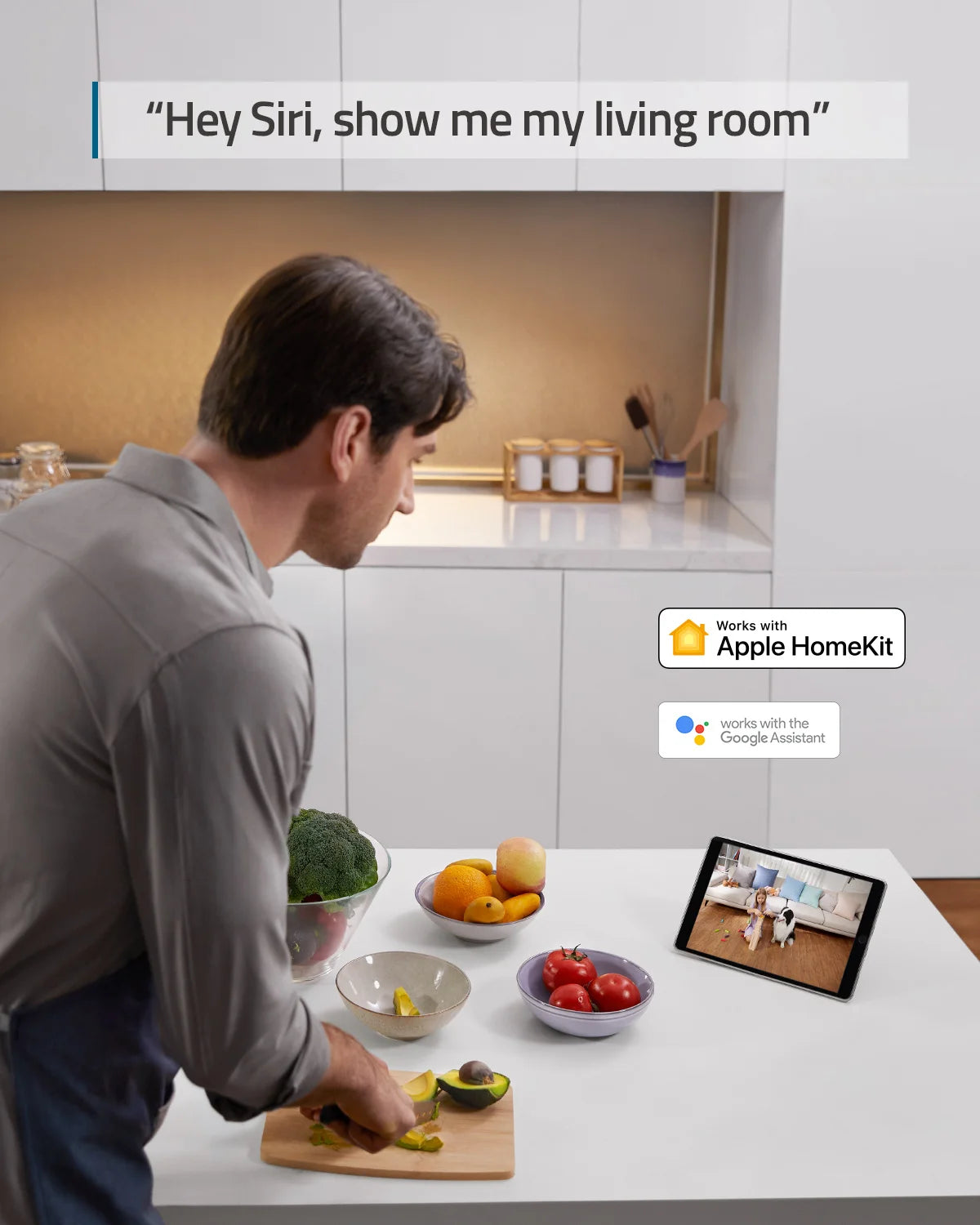 eufy Security Solo 2K Indoor Cam P24 Protect Pan & Tilt Mini Wifi Camera Human AI Voice Assistant Compatibility Motion Track