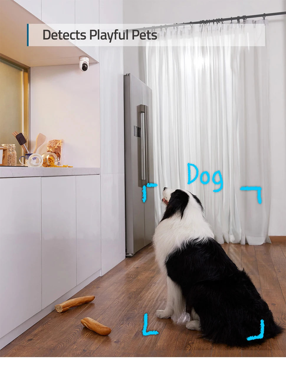 eufy Security Solo 2K Indoor Cam P24 Protect Pan & Tilt Mini Wifi Camera Human AI Voice Assistant Compatibility Motion Track