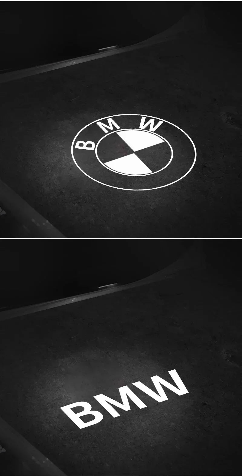 2/4Pcs Car Door Welcome LED Projector Laser Logo Door Light For BMW E90 E60 E46 E93 F20 F21 F30 F31 F32 F33 F34 F15 F10 F01 F11