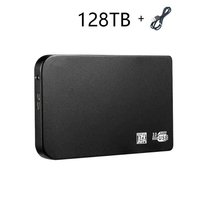 Lenovo XIAGAI 128TB High-speed SSD USB 3.0 Enclosure Mobile Hard Drive Cases for SD External Storage HDD Box With for Laptops