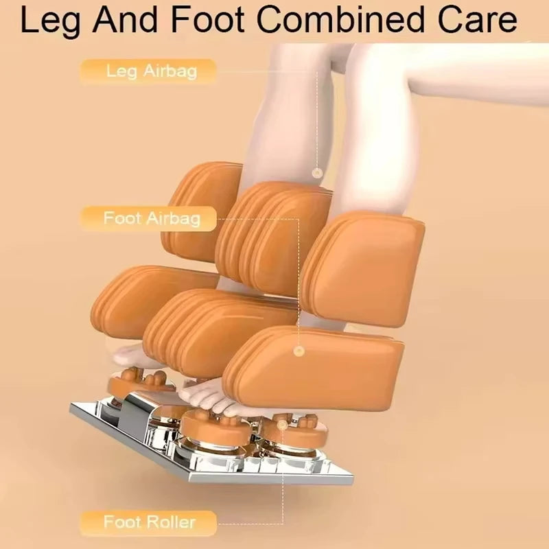 2026 NEW arrivals Massage Chair Zero Gravity Recliner Full Body Airbag Massage Sofa Touch Screen Office Chair 3 Years Warranty
