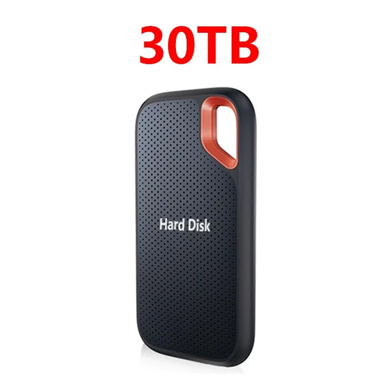 External Hard Drive 1TB Portable SSD 2TB High-speed Solid-state Drive 64TB Large Capacity Hard Drive for Laptops/PC/Phones/MAC