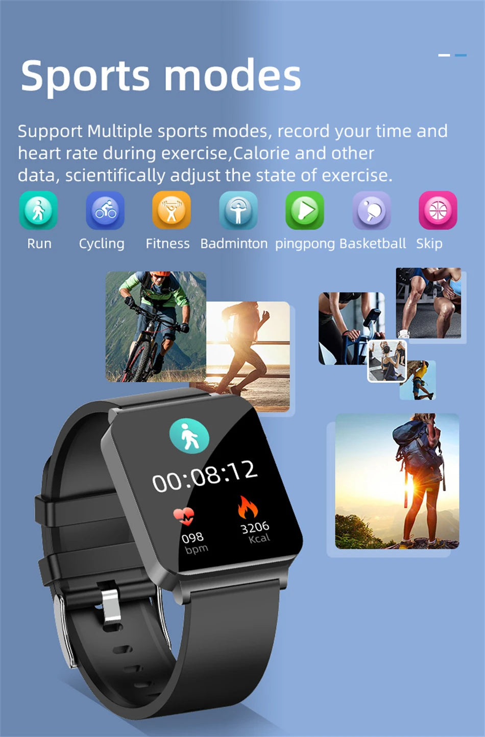 2025 New Blood Lipids Smart Watch Men ECG+PPG Heart Rate Body Temperature Monitor Women Smartwatch Fitness Tracker Sport Watches