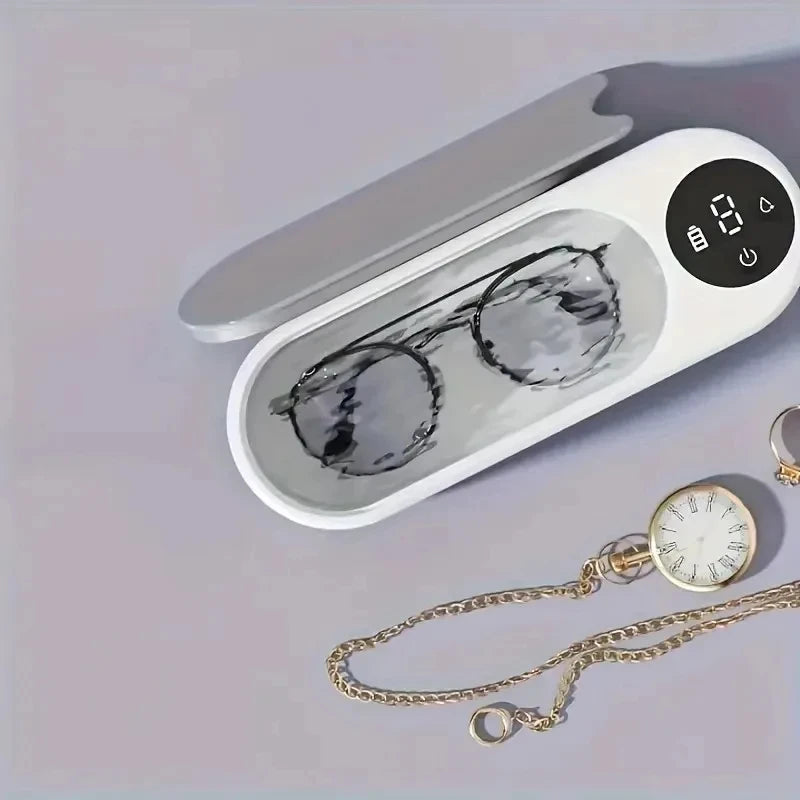 High-Frequency Glasses Cleaner - 1pc Wireless Multi-Purpose Cleaning Machine for Eyewear & Accessories
