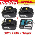 Authorize the sale of Original 18v Makita battery 6.0Ah BL1860B 5.0Ah BL1850B 9.0Ah 3.0Ah BL1830B-BL1820B+Stable 18V Output⭐⭐⭐⭐⭐