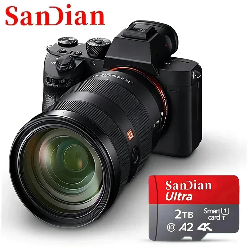 128GB Micro TF/ SD Card Class 10 High Speed Memory Cards Stable Performance SD Memory Card for Phones/Digital Camera/MP3 Player