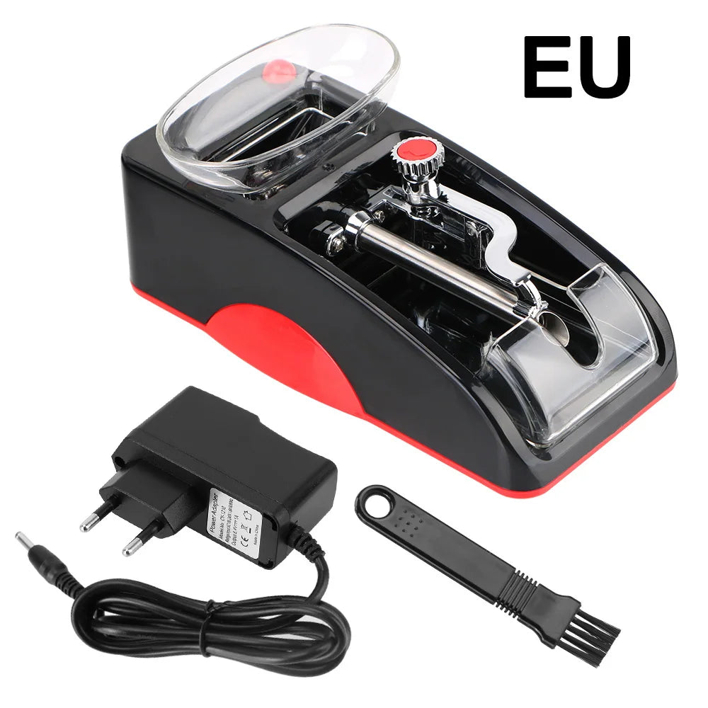110V/230V Electric Automatic Cigarette Rolling Machine Cigar Roller Smoking Tool EU US Plug Injector Maker DIY Accessories