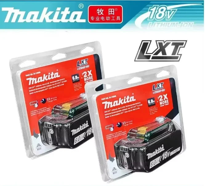 Makita 18V 6.0Ah Battery Original Lithium ion Rechargeable Battery 18V 6000mAh Replacement Battery BL1860 BL1850 BL1860B