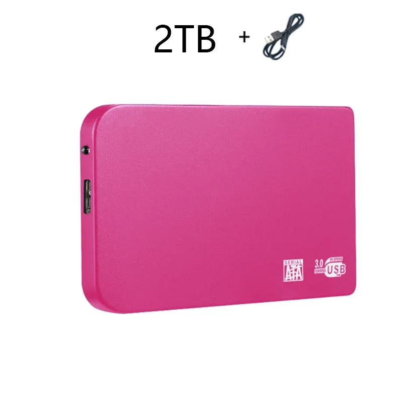 Lenovo XIAGAI 128TB High-speed SSD USB 3.0 Enclosure Mobile Hard Drive Cases for SD External Storage HDD Box With for Laptops