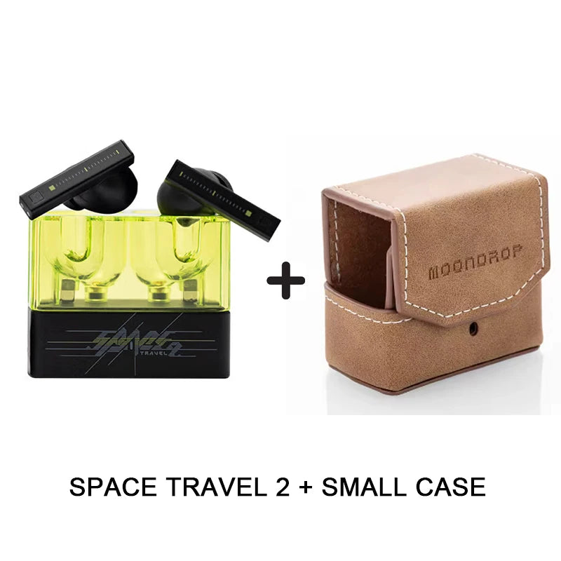 MOONDROP Space Travel 2 earphone HiFi Noise-Canceling TWS wiress Bluetooth 6.0 ANC Low-latency Game Mode SBC/AAC gaming headset