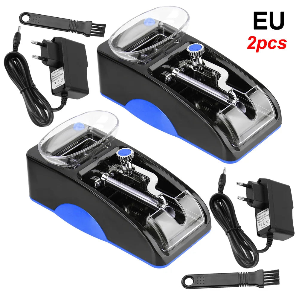 110V/230V Electric Automatic Cigarette Rolling Machine Cigar Roller Smoking Tool EU US Plug Injector Maker DIY Accessories
