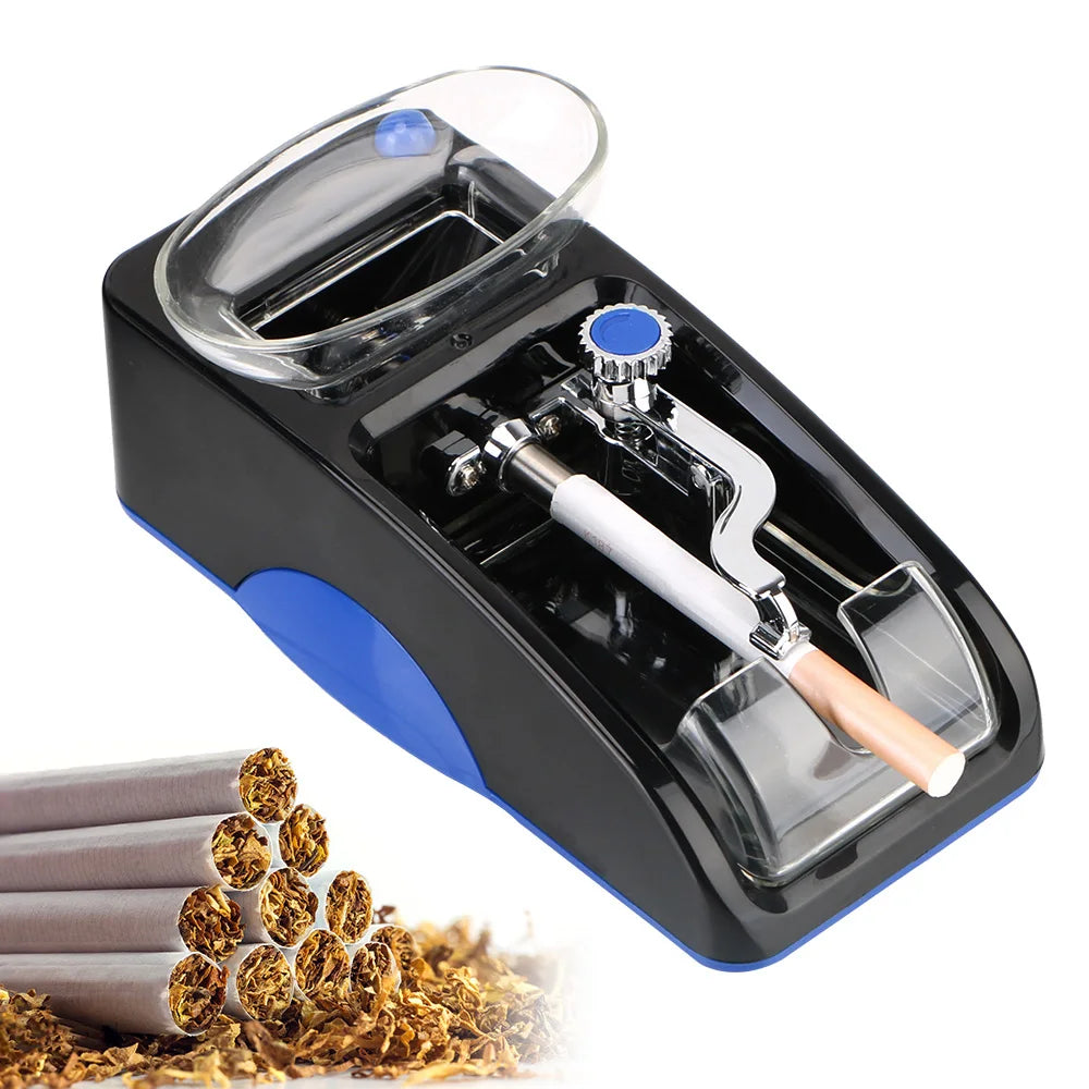 110V/230V Electric Automatic Cigarette Rolling Machine Cigar Roller Smoking Tool EU US Plug Injector Maker DIY Accessories