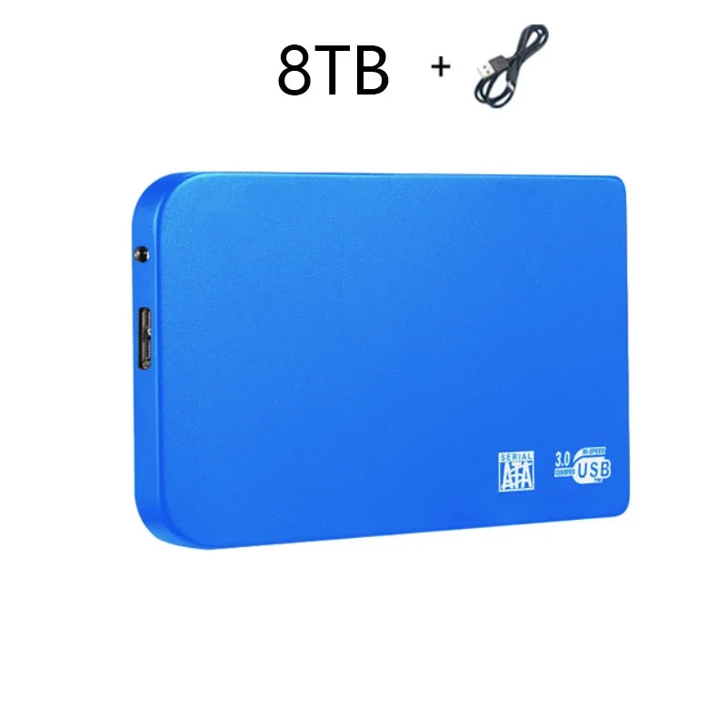 Lenovo XIAGAI 128TB High-speed SSD USB 3.0 Enclosure Mobile Hard Drive Cases for SD External Storage HDD Box With for Laptops