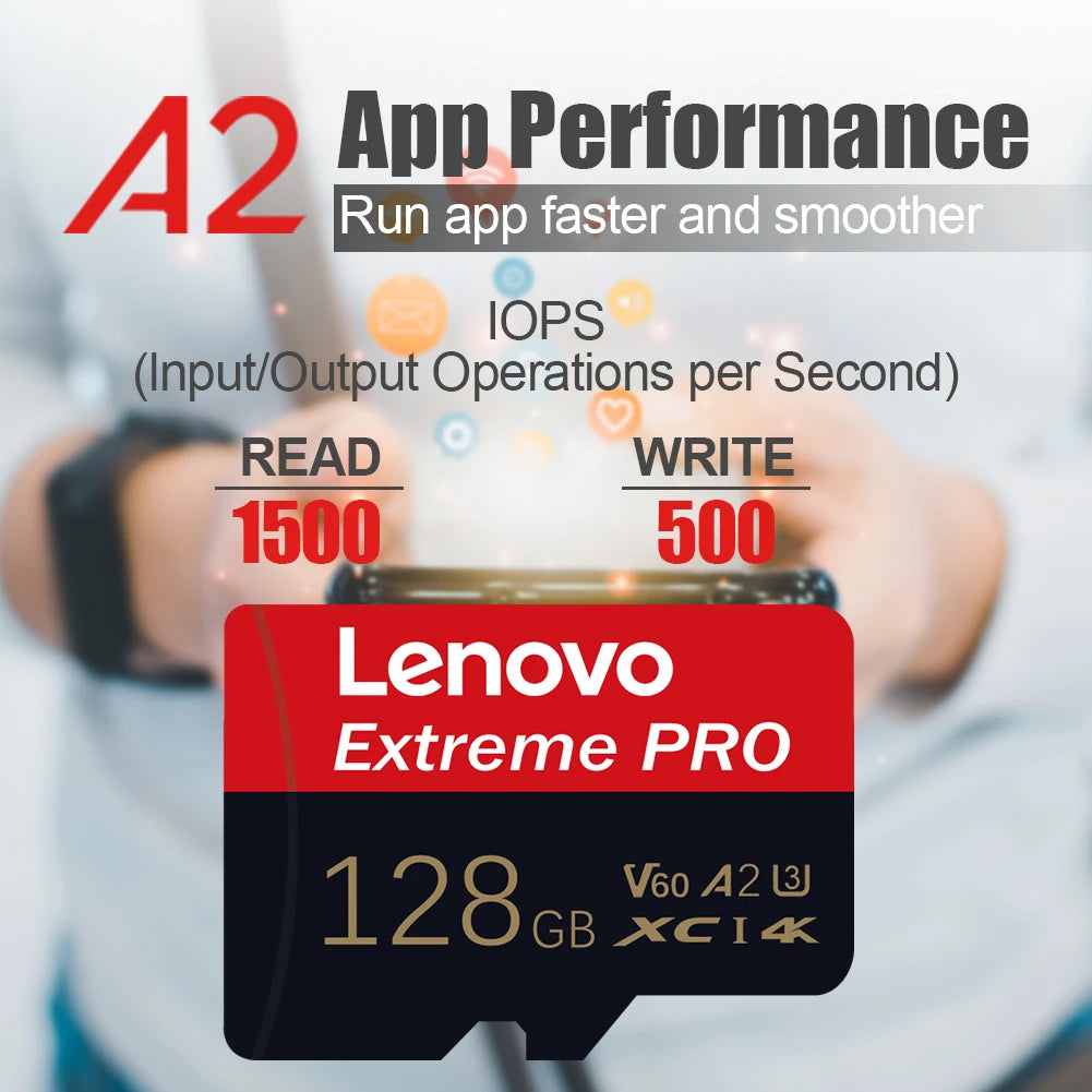 Lenovo Real Capacity Micro TF SD Card 512GB 256GB Memory Card High Speed Cartao De Memoria 128GB For Sony Lenovo Nintendo Switch