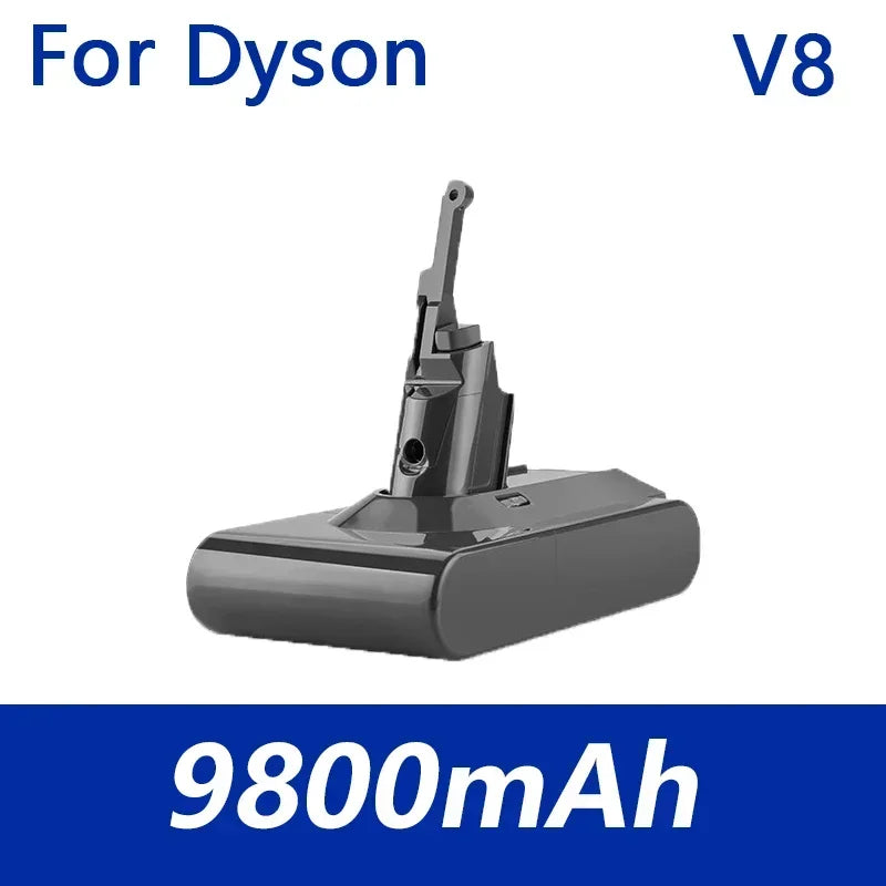 aoae 21.6V For Dyson V8 Battery Absolute V8 Animal Li-ion SV10 Vacuum Cleaner series Rechargeable batteries