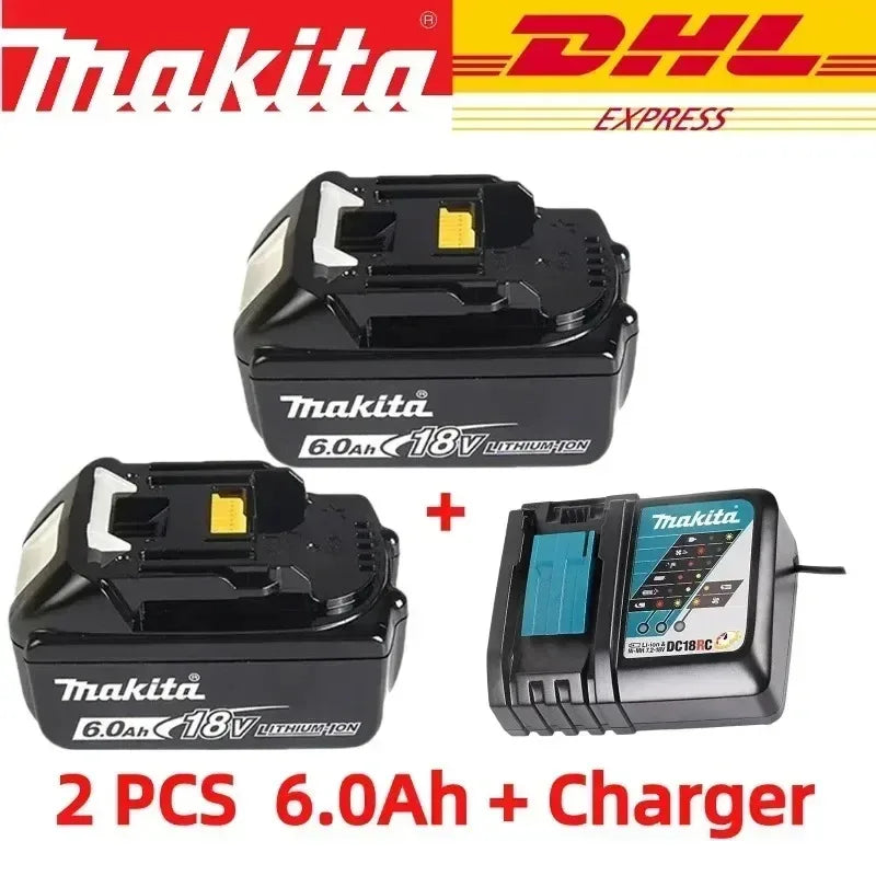 Authorize the sale of Original 18v Makita battery 6.0Ah BL1860B 5.0Ah BL1850B 9.0Ah 3.0Ah BL1830B-BL1820B+Stable 18V Output⭐⭐⭐⭐⭐