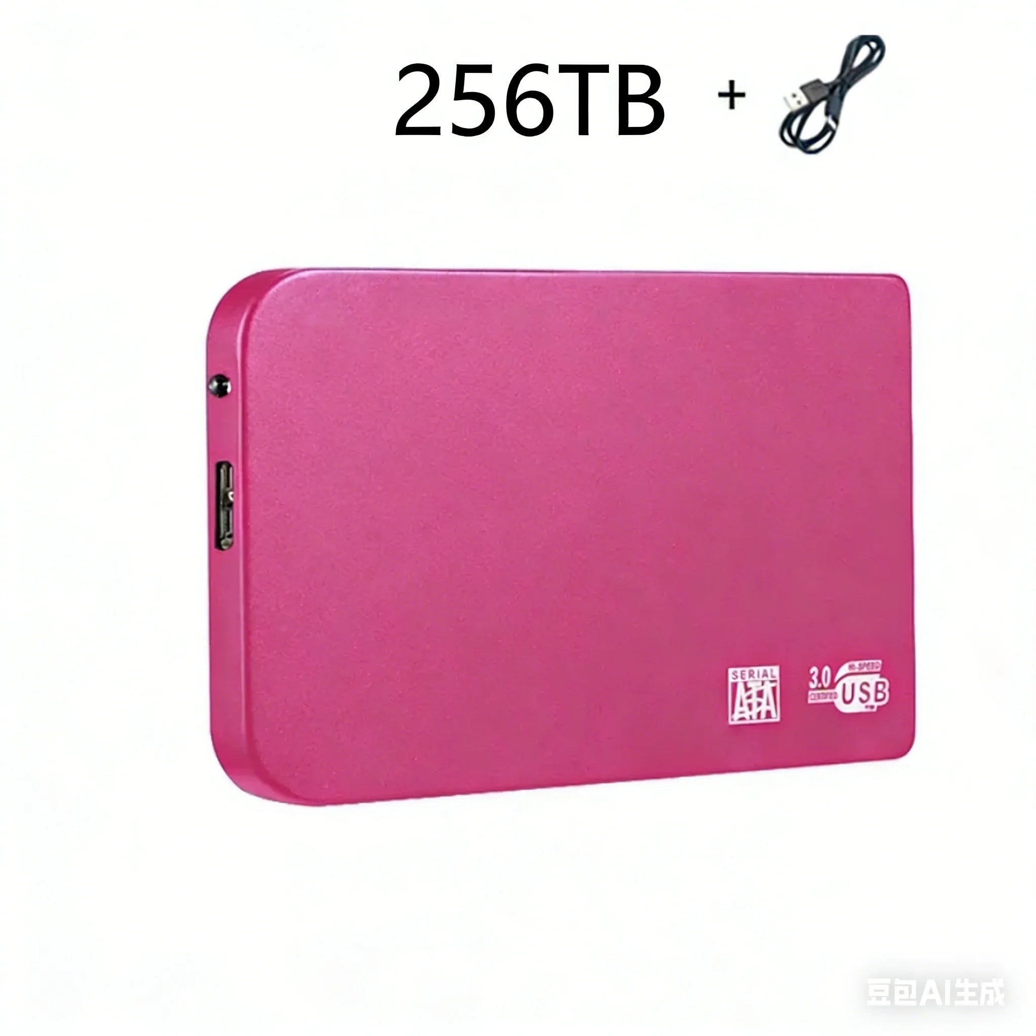 Lenovo XIAGAI 128TB High-speed SSD USB 3.0 Enclosure Mobile Hard Drive Cases for SD External Storage HDD Box With for Laptops