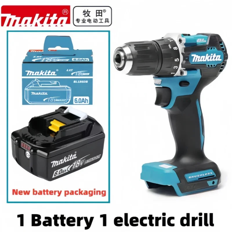 100% Original Makita 18V 6.0Ah battery, for Makita BL1830， BL1830B， BL1840 ，BL1840B ，BL1850 BL1860B power tools battery