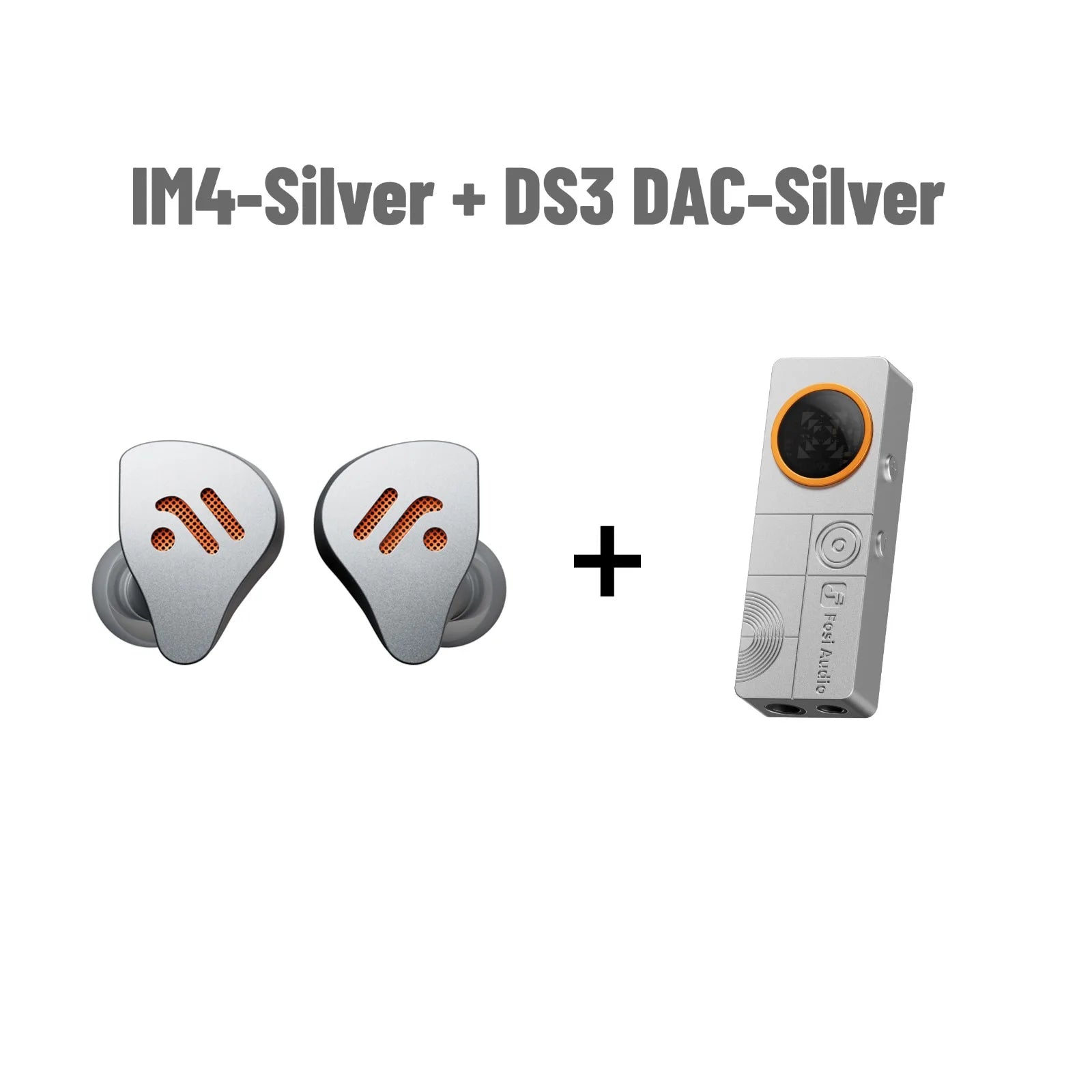Fosi Audio IM4 Hifi Wired Earphones Open-Back Dynamic Drivers IEM Headphones For Music Monitoring Gaming Earbuds