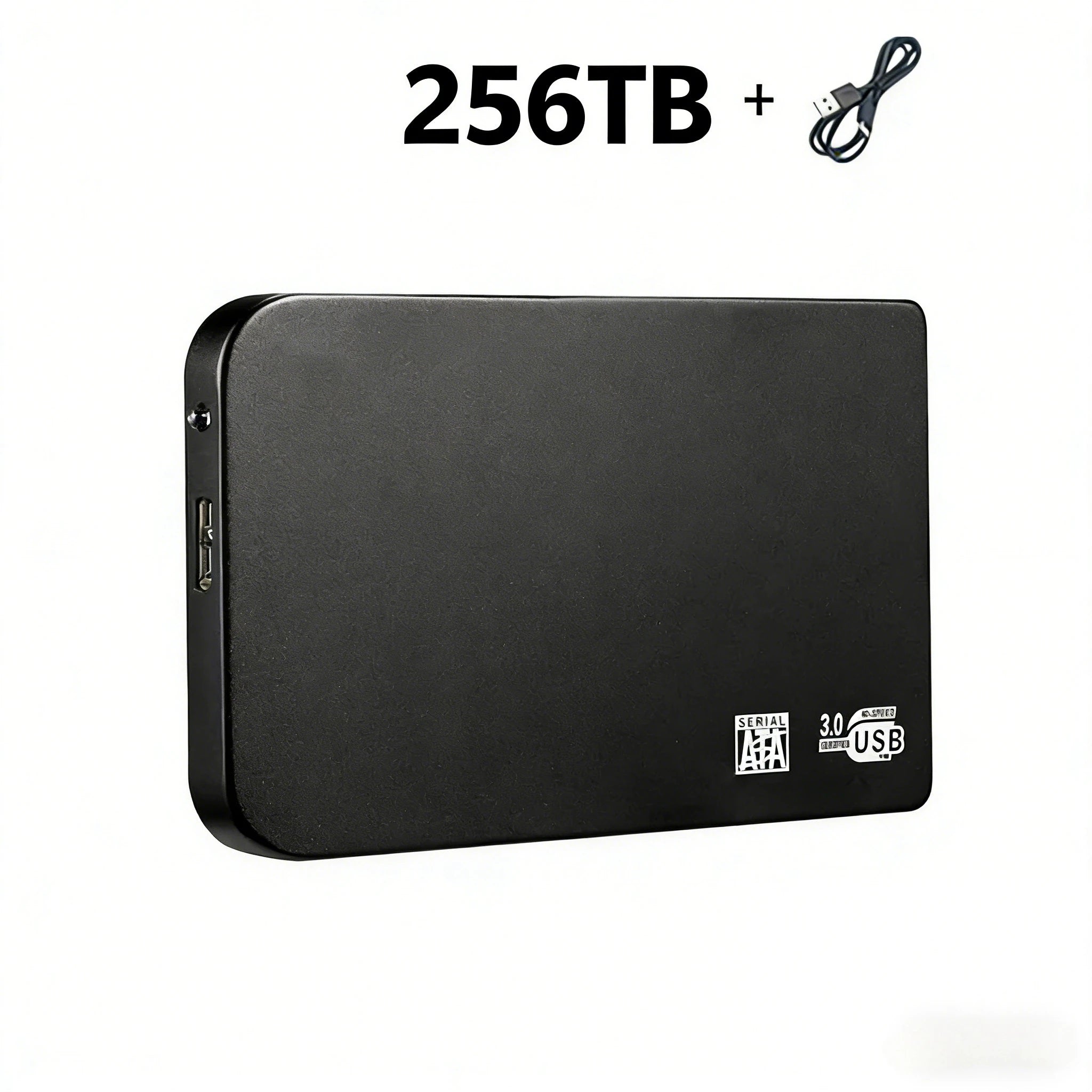 Lenovo XIAGAI 128TB High-speed SSD USB 3.0 Enclosure Mobile Hard Drive Cases for SD External Storage HDD Box With for Laptops