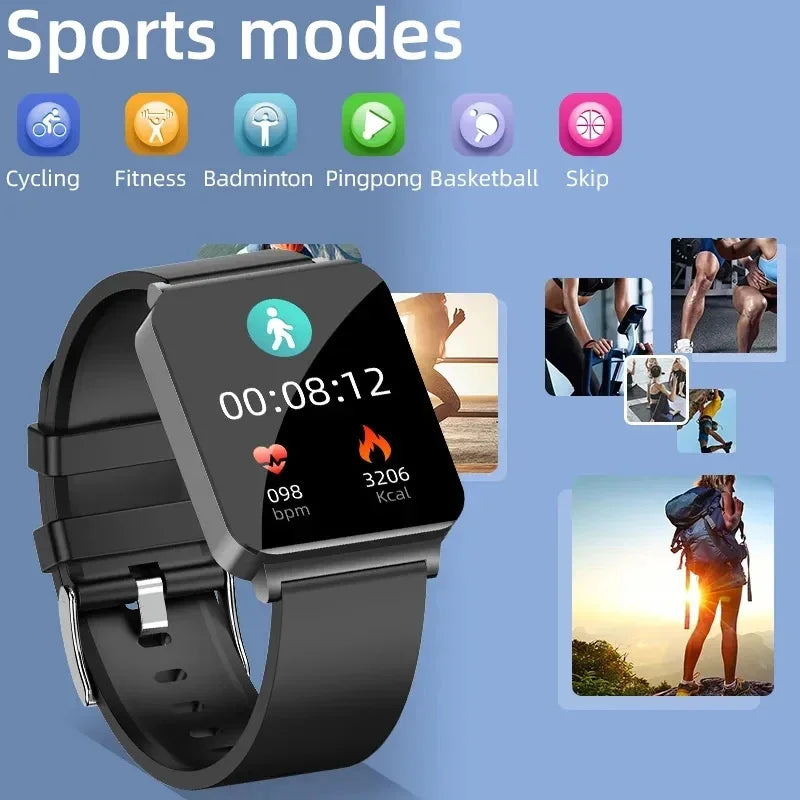 2025 New Blood Lipids Smart Watch Men ECG+PPG Heart Rate Body Temperature Monitor Women Smartwatch Fitness Tracker Sport Watches